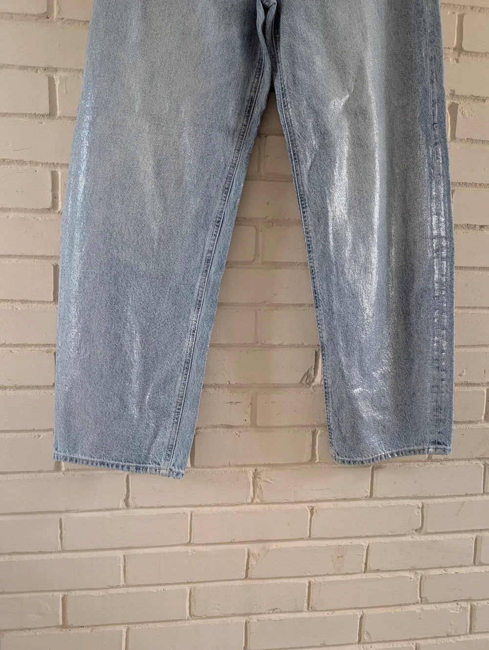 Pistola 29 Wes Sparkle Barrel Jeans High Rise 100% Cotton Spellbound - Picture 5 of 10
